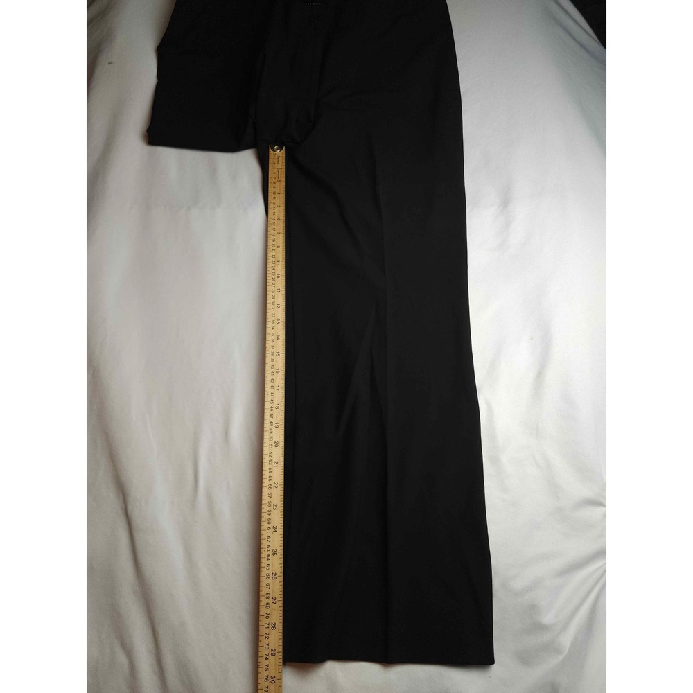 Talbots Womens Black Wide Leg Dress Pants High Rise Trousers Size 16 - Picture 3 of 7